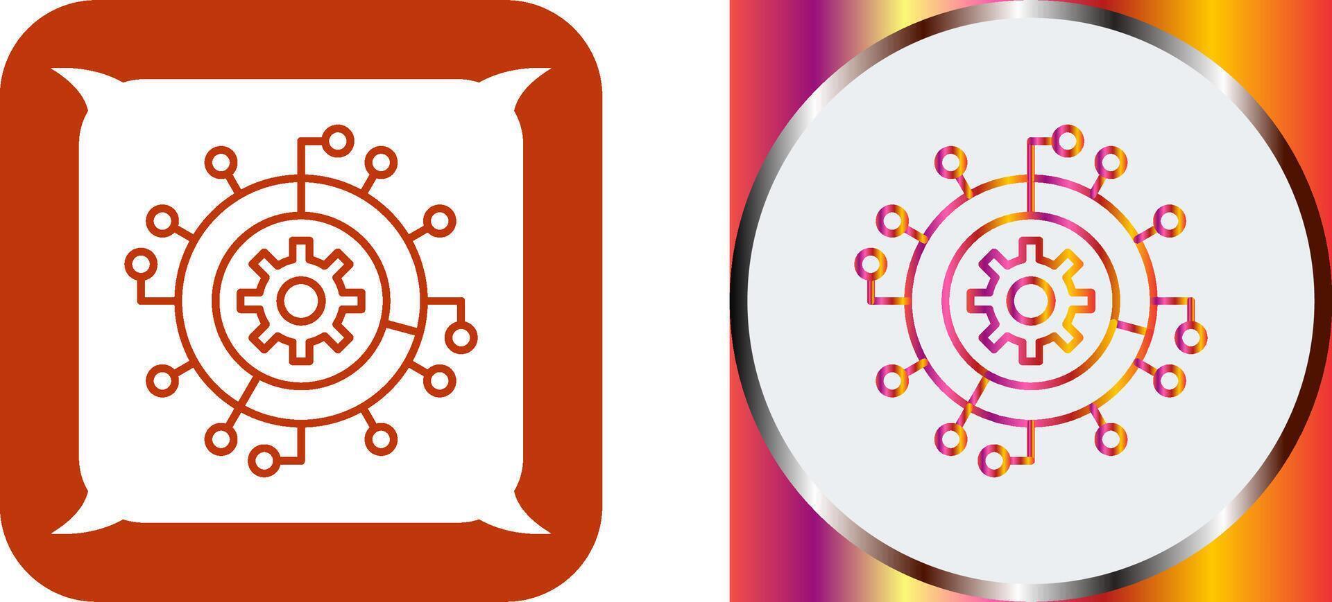Progress Icon Design vector