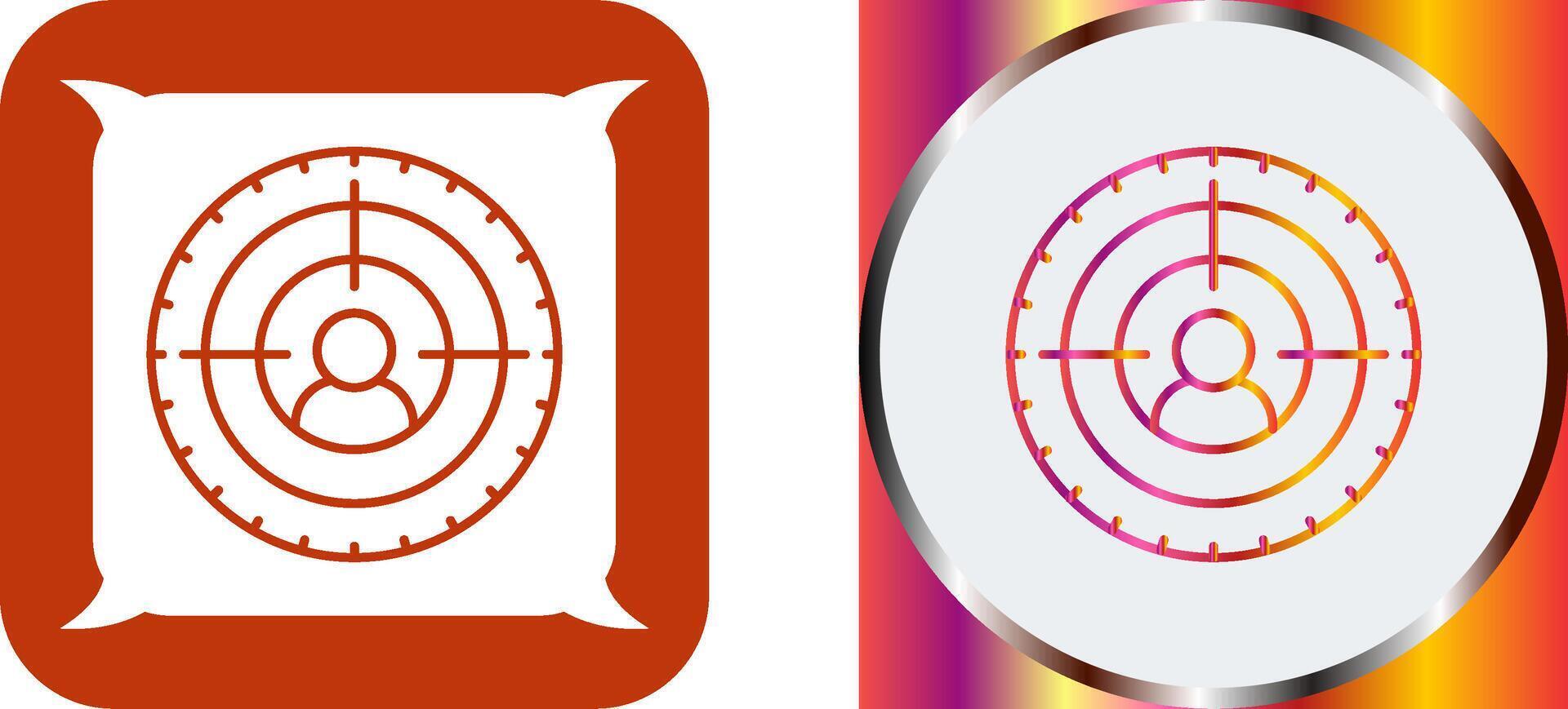 Goal Icon Design vector