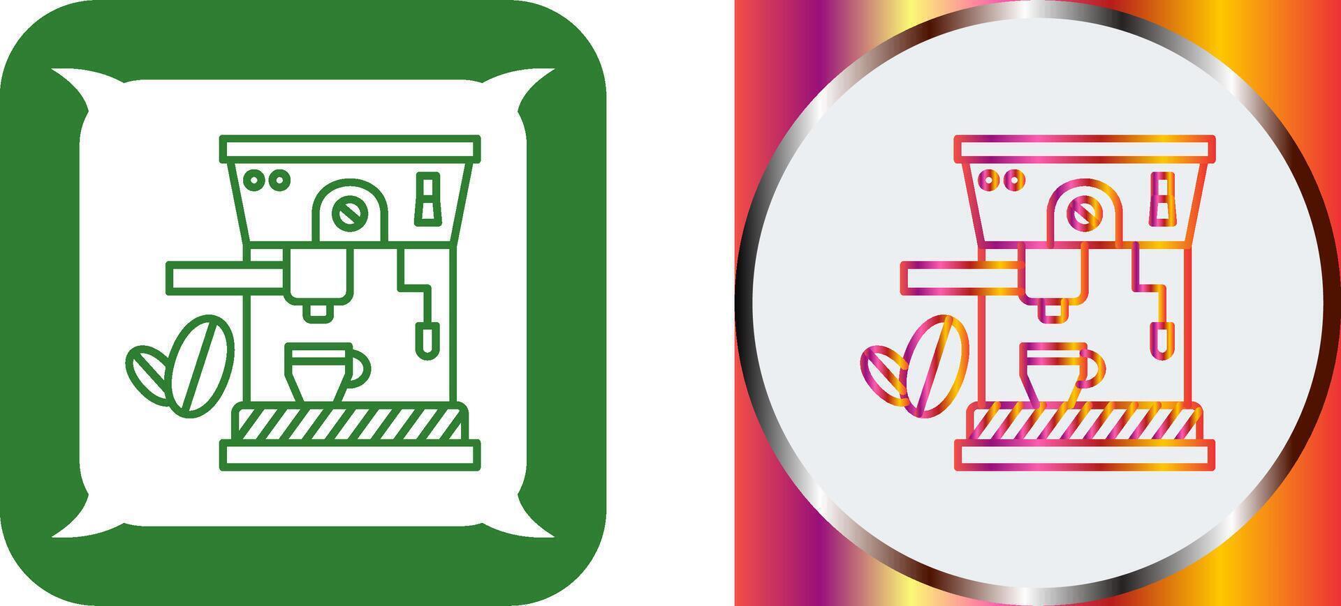 Coffee Machine Icon Design vector