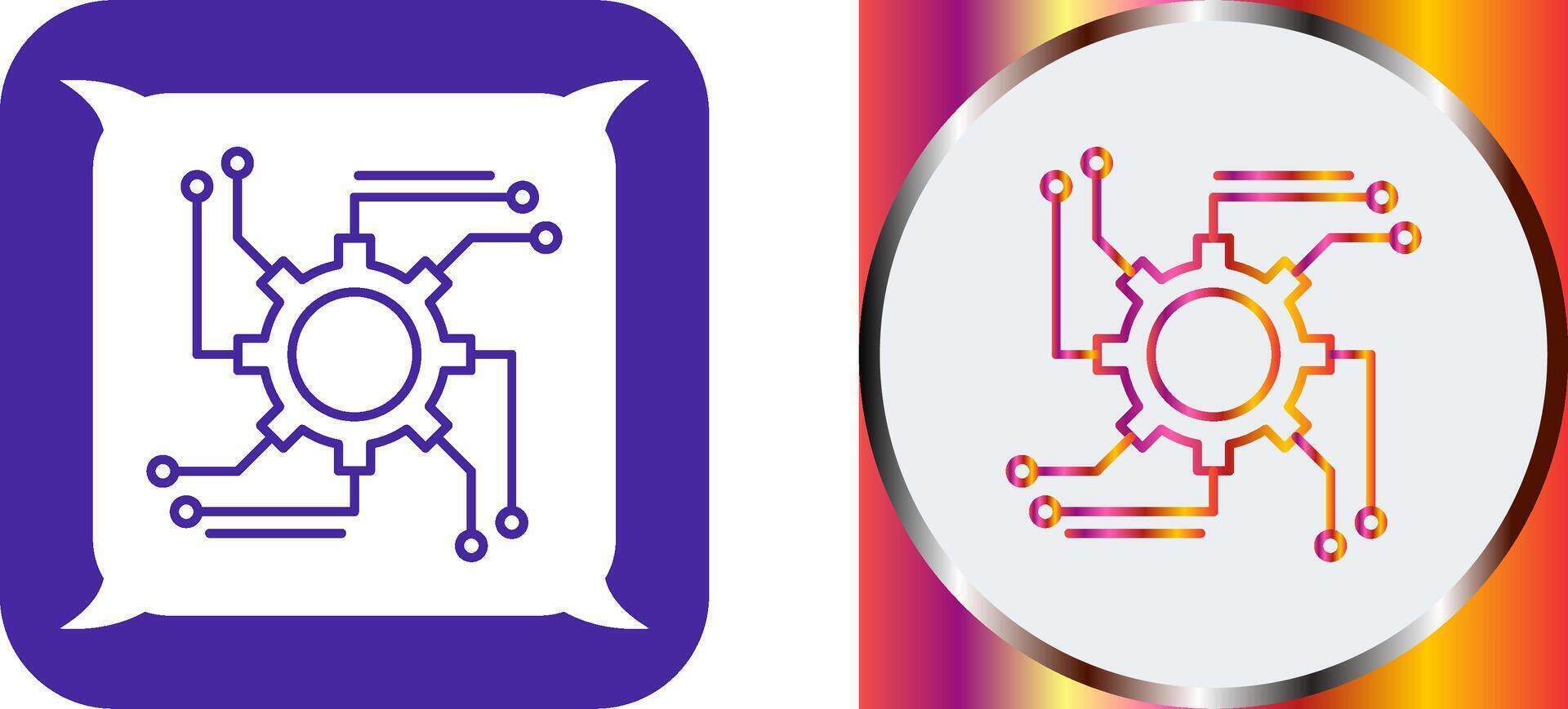 Automation Icon Design vector