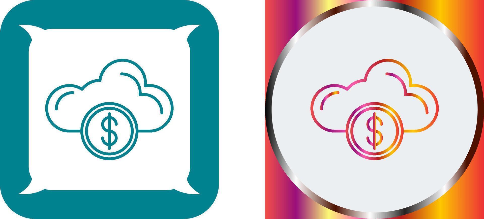 Cloude Icon Design vector
