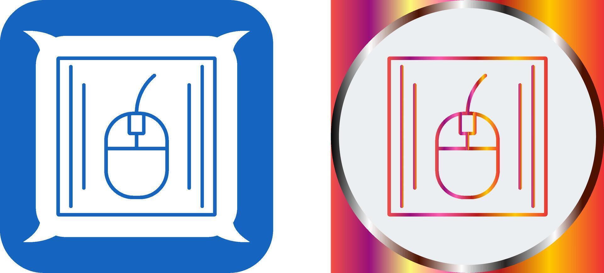 Mouse Icon Design vector