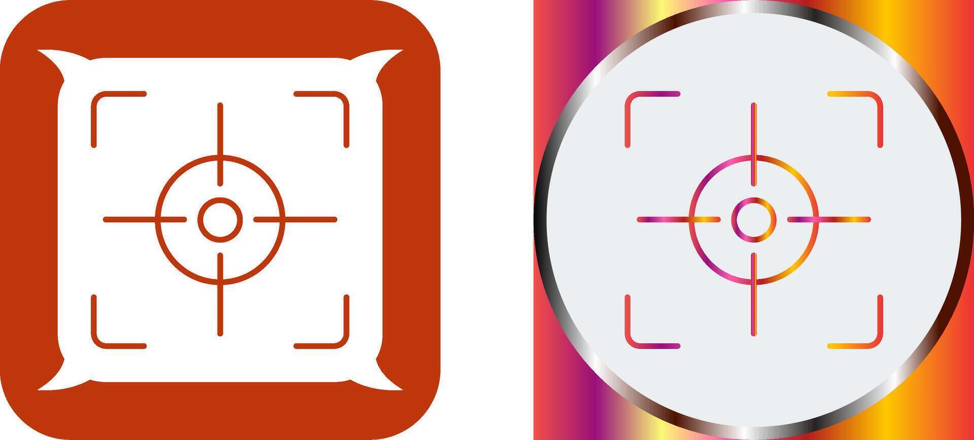 Focus Icon Design vector