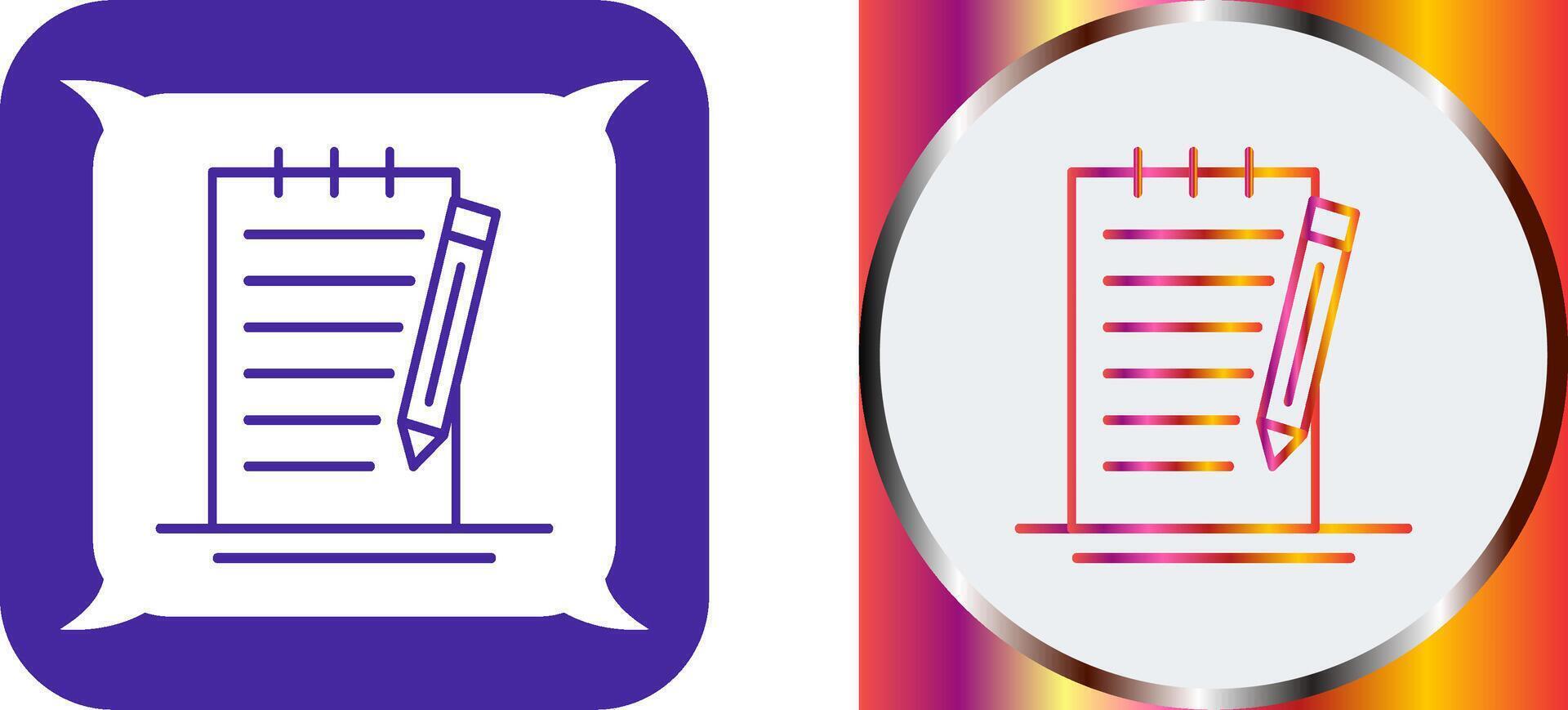 Check Up List Icon Design vector