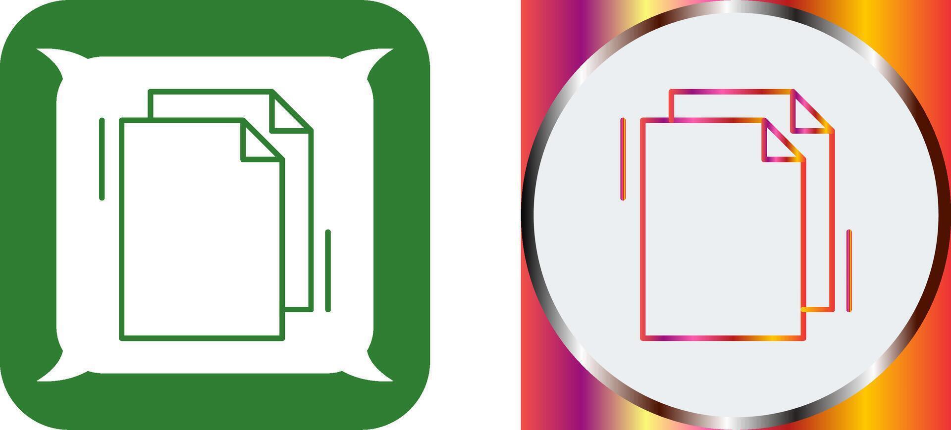 Copy Icon Design vector