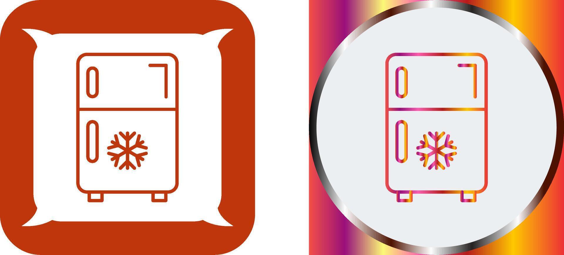 Fridge Icon Design vector