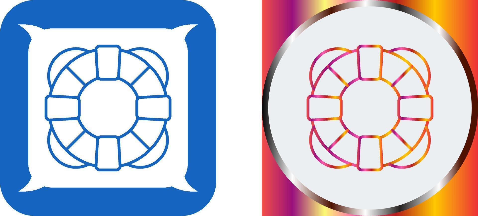 Lifesaver Icon Design vector