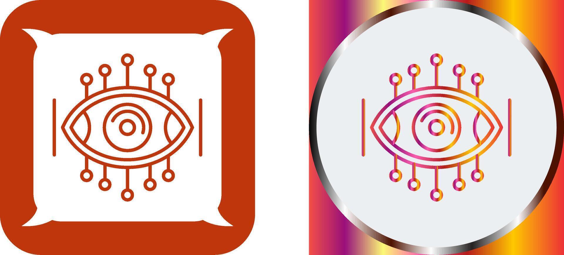 Spyware Icon Design vector