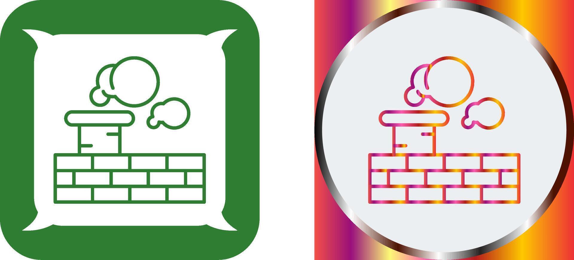 Chimney Icon Design vector