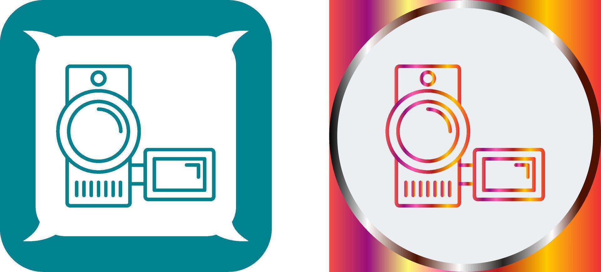 Recorder Icon Design vector