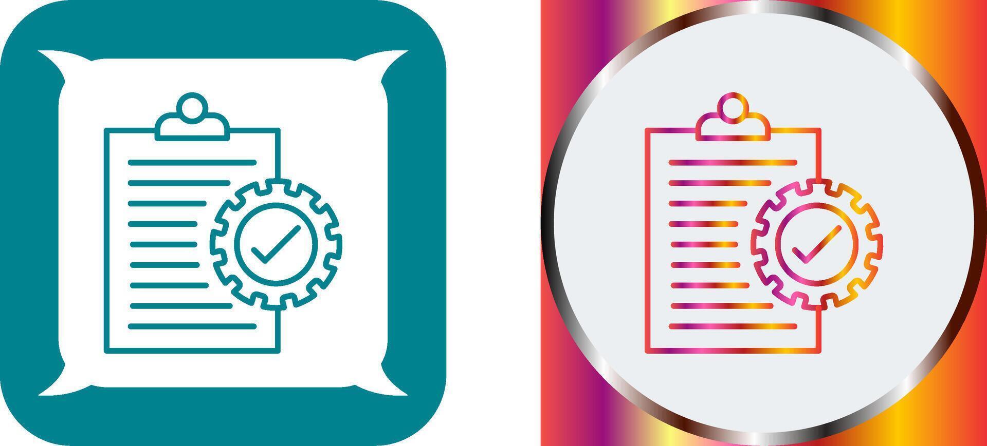 Check List Icon Design vector