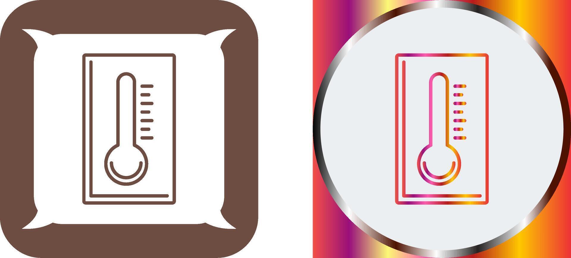 Thermometer Icon Design vector