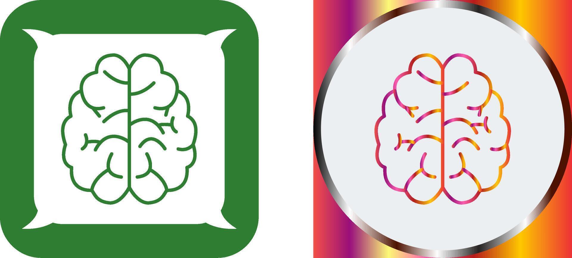 Brain Icon Design vector
