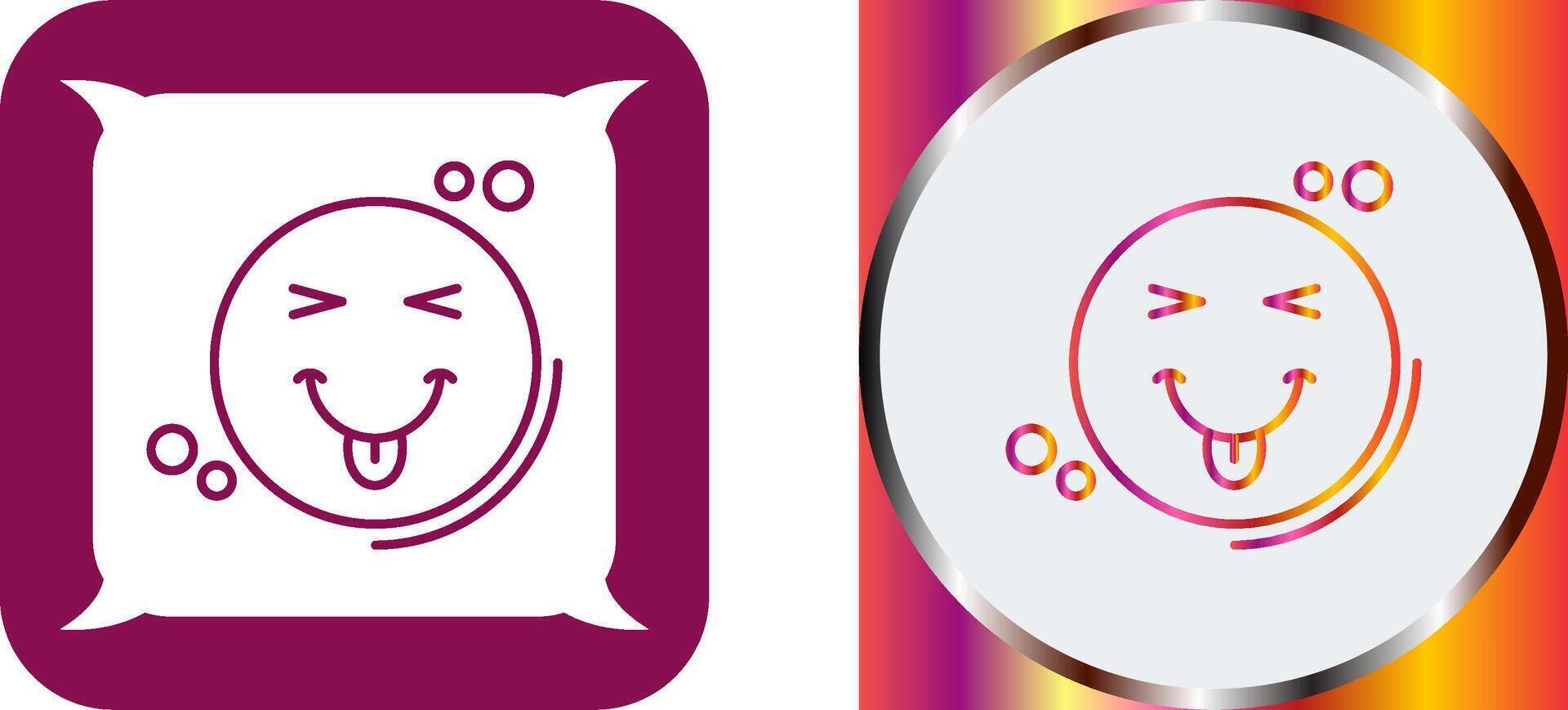 Naughty Icon Design vector