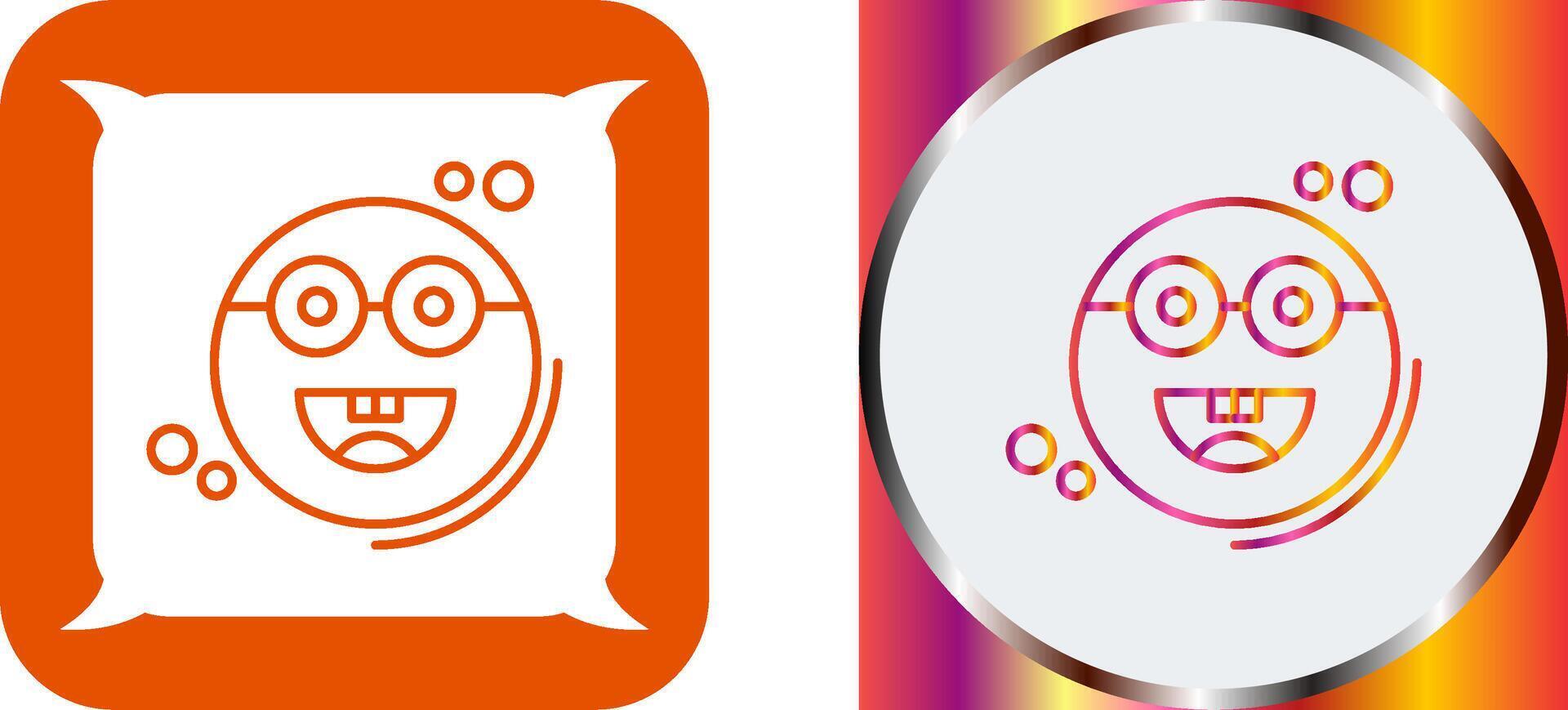 Galsses Icon Design vector
