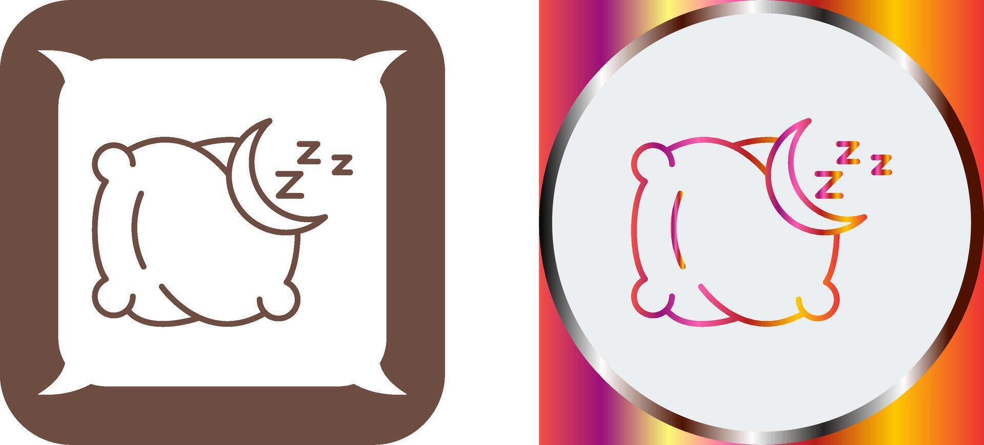 Pillow Icon Design vector