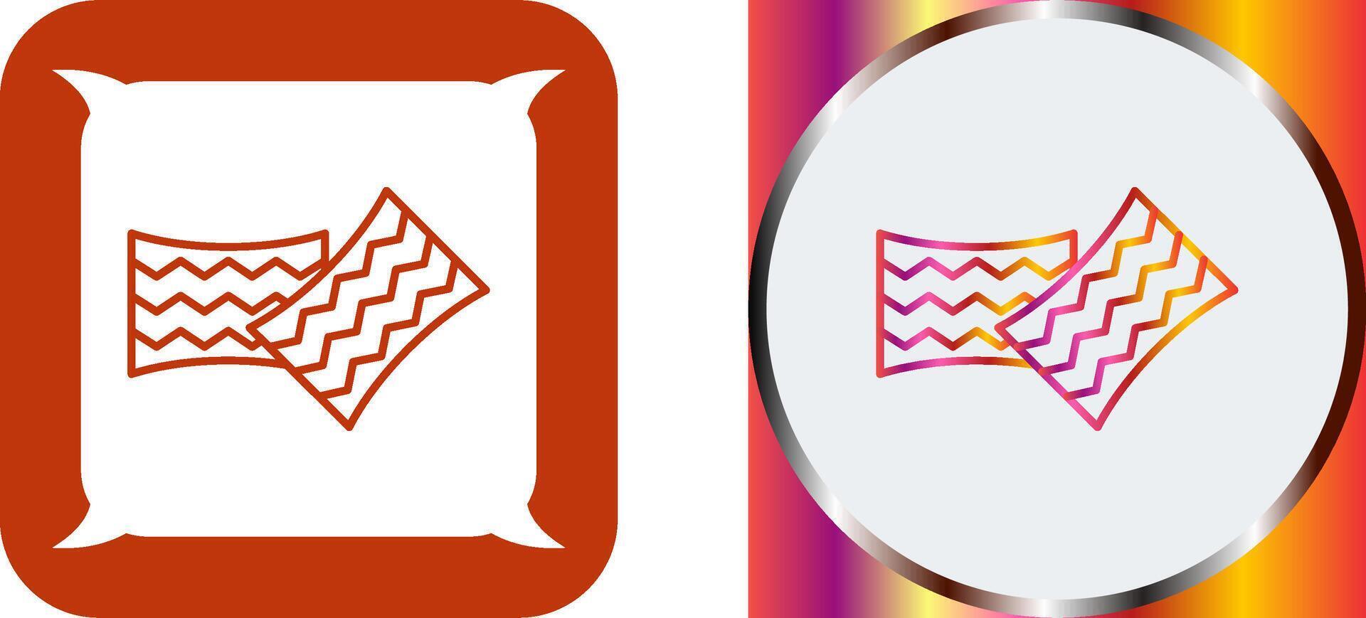 Cushions Icon Design vector