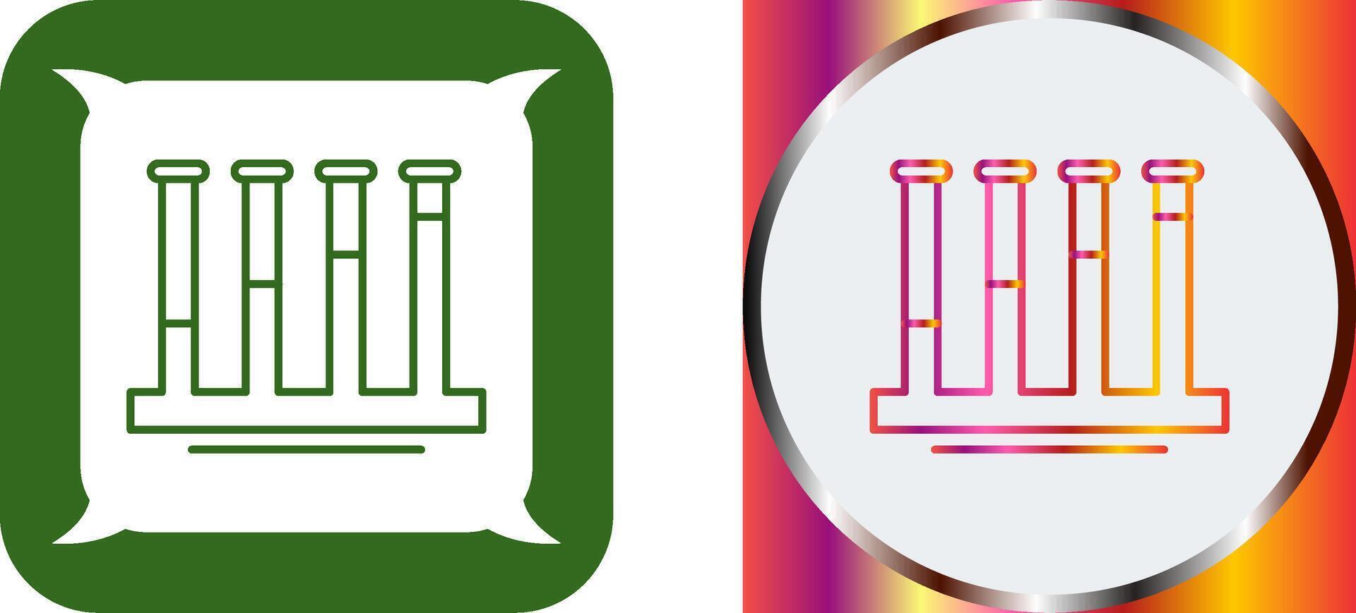 Communicating Vessels Icon Design vector