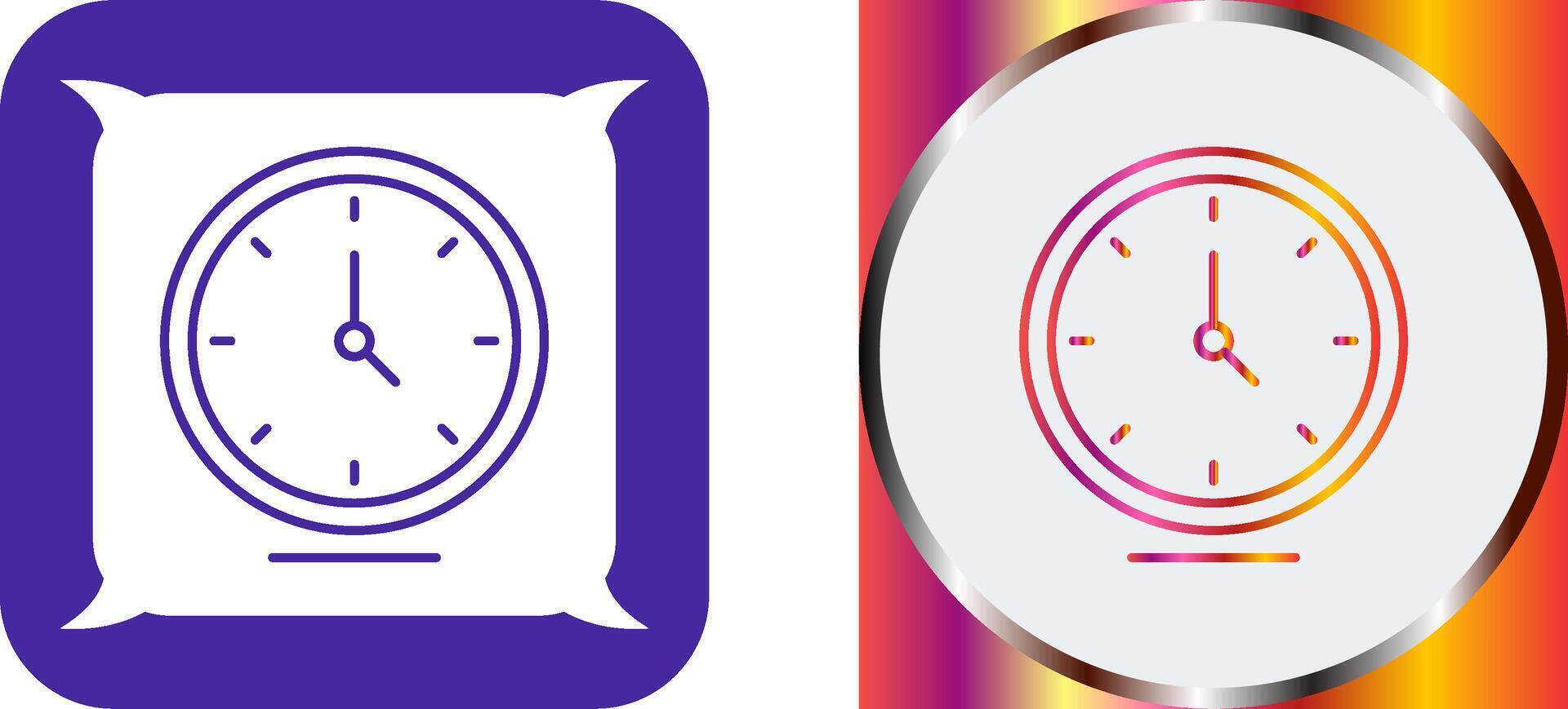 Clock Icon Design vector