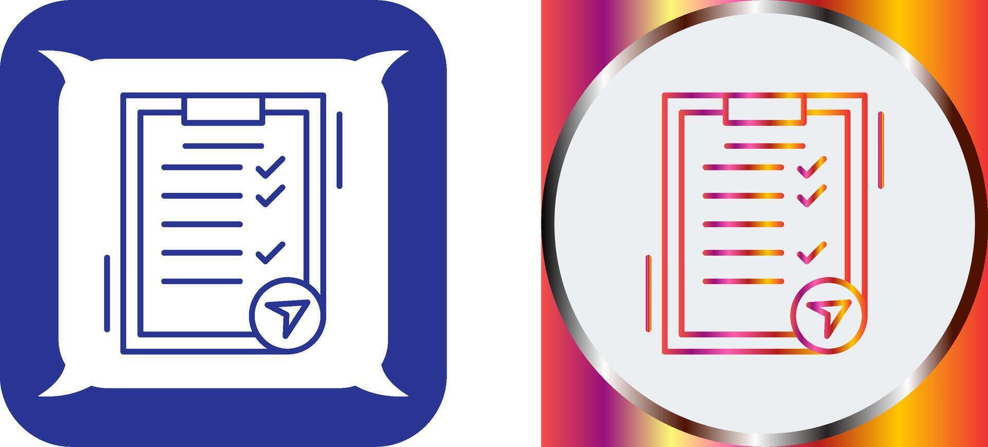 Clipboard Icon Design vector