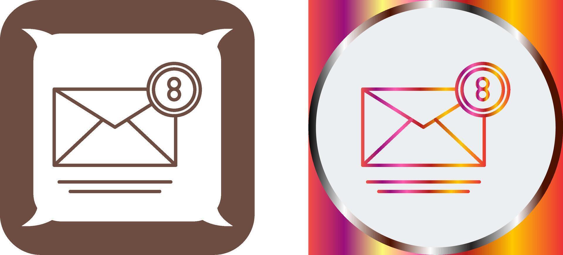 Mail Icon Design vector