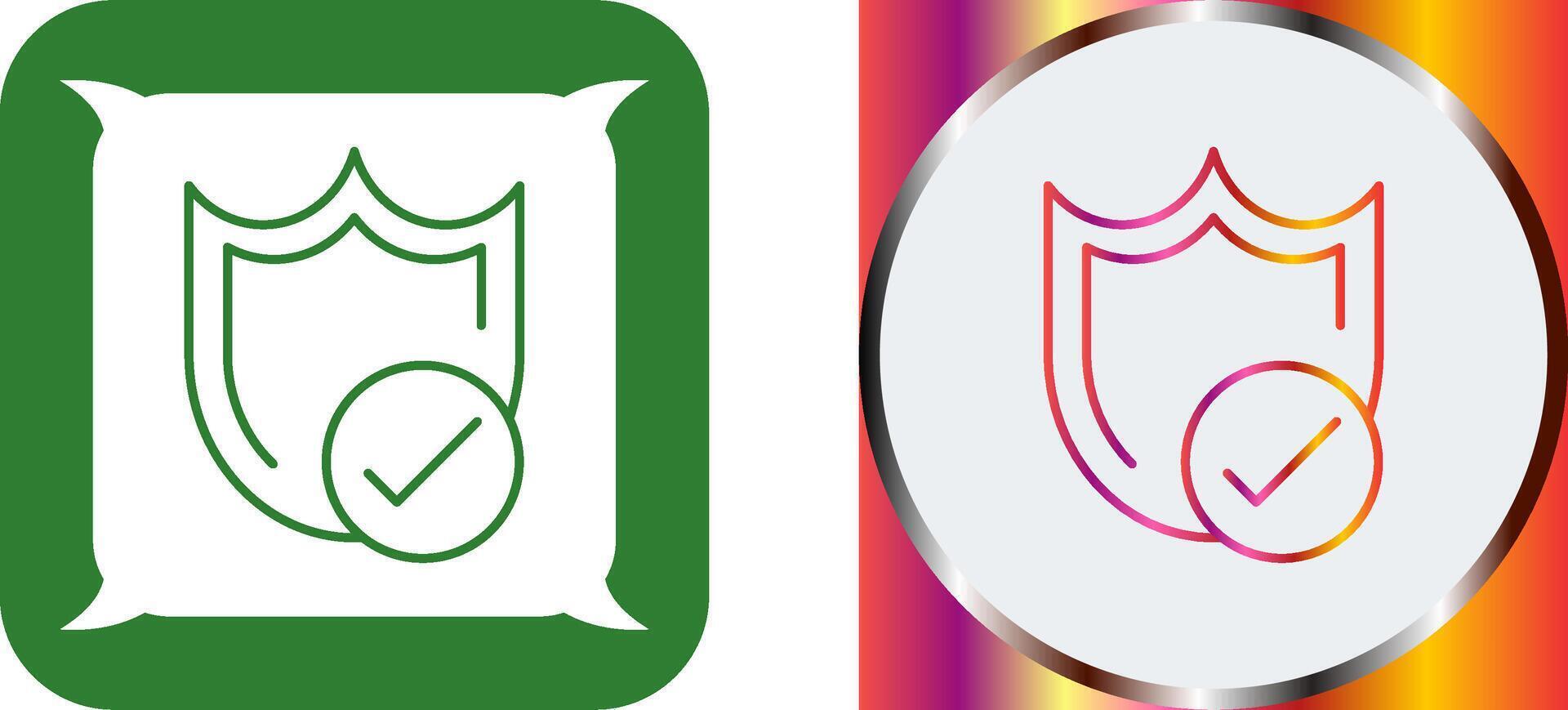 Protection Icon Design vector