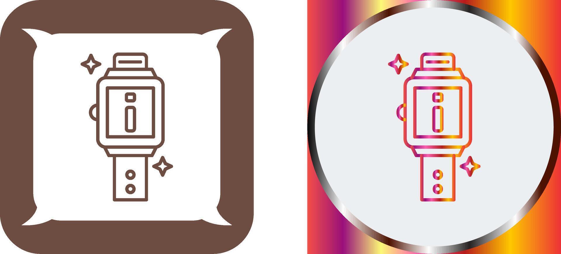 Smart Watch Icon Design vector