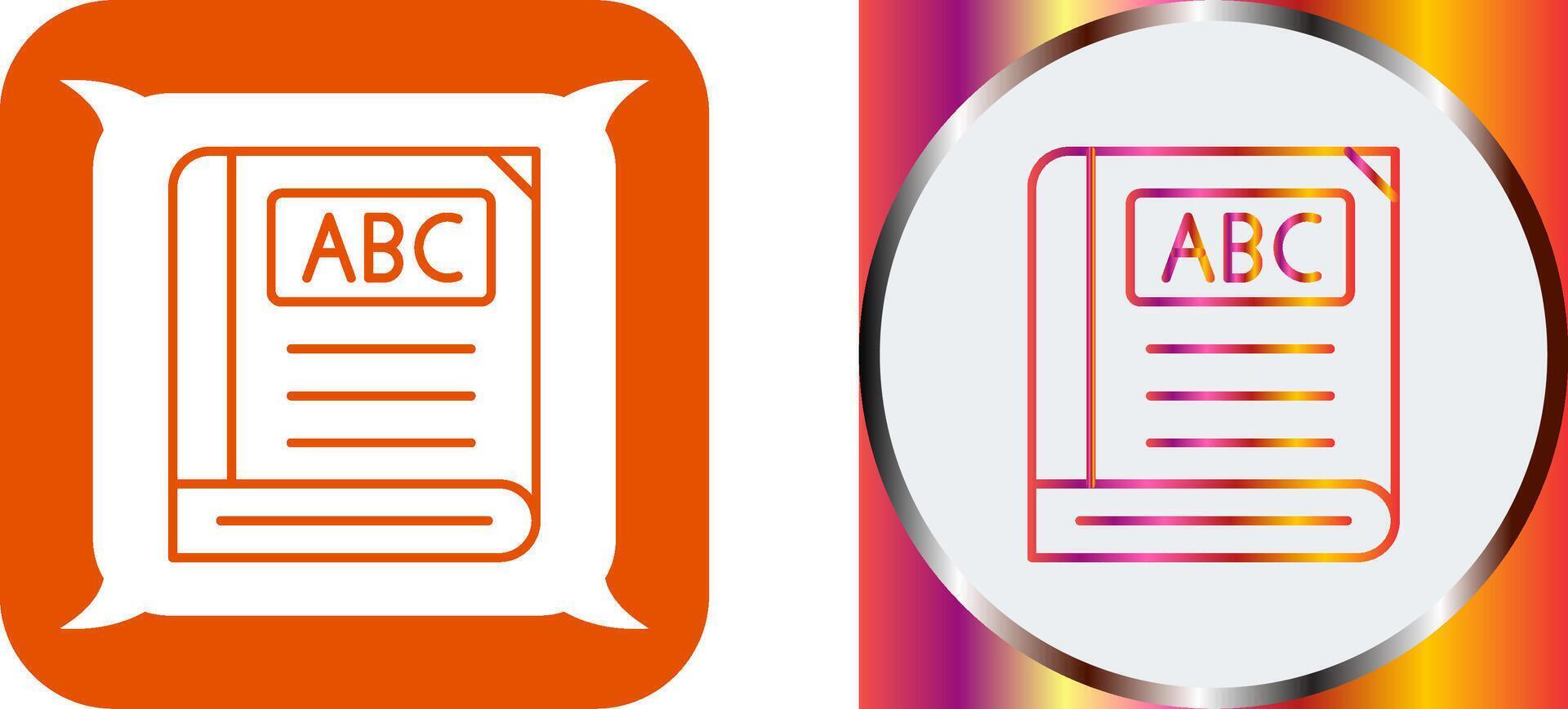 Book Icon Design vector