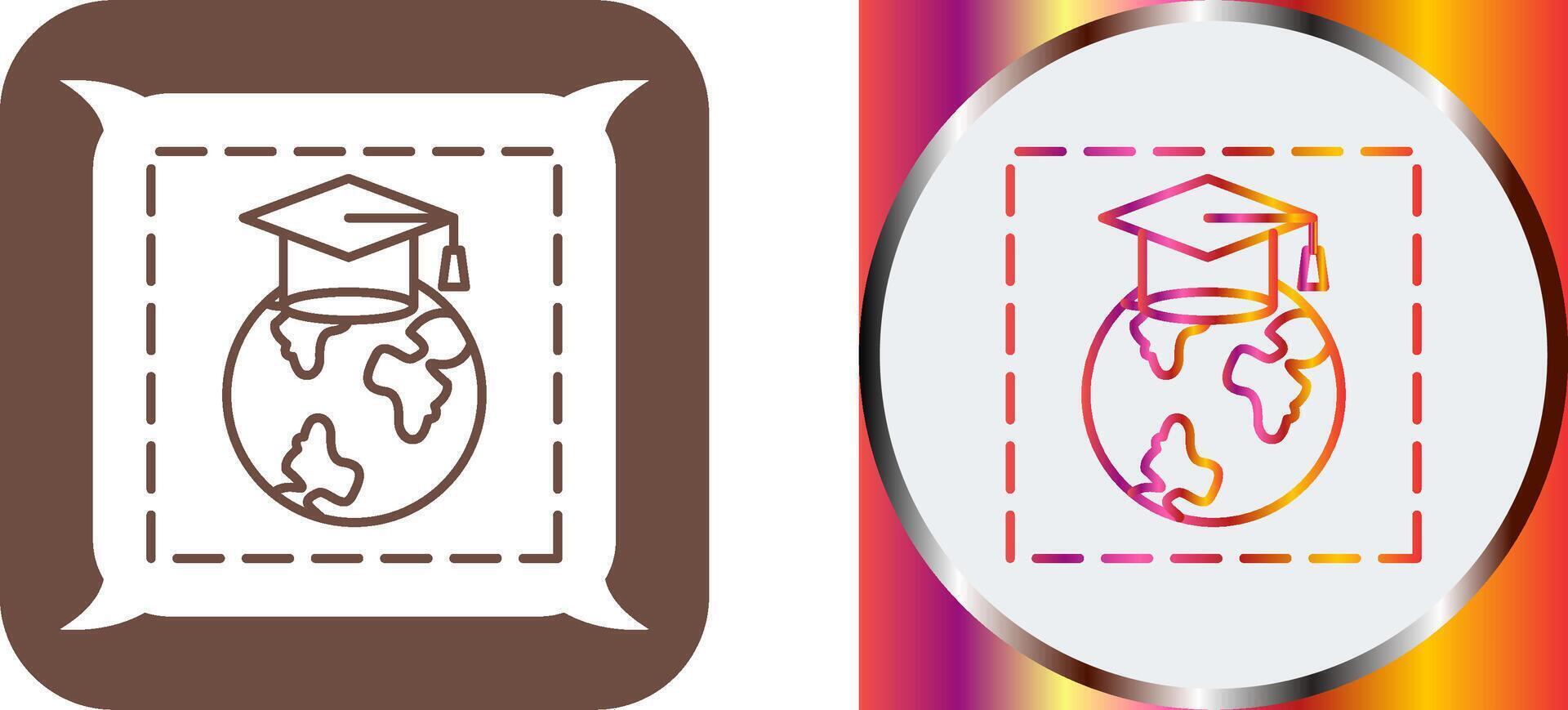 Earth Icon Design vector
