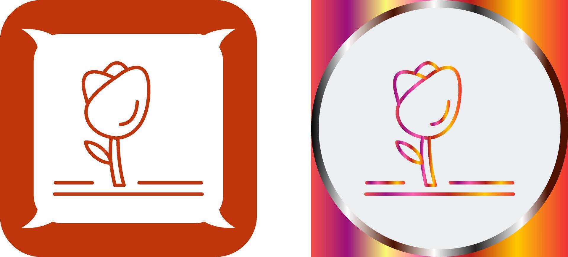 Tulip Icon Design vector