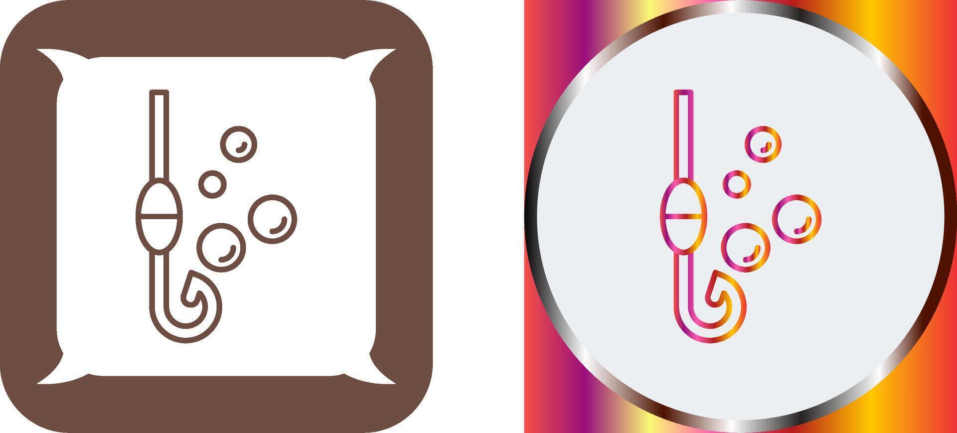 Fishing Hook Icon Design vector