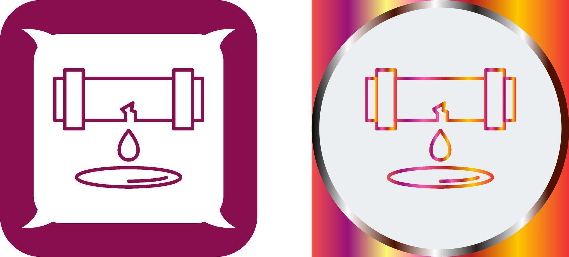 Leak Icon Design vector