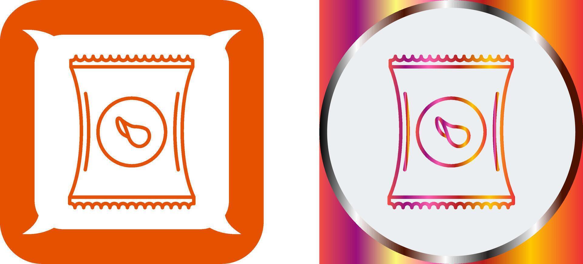 Chips Icon Design vector