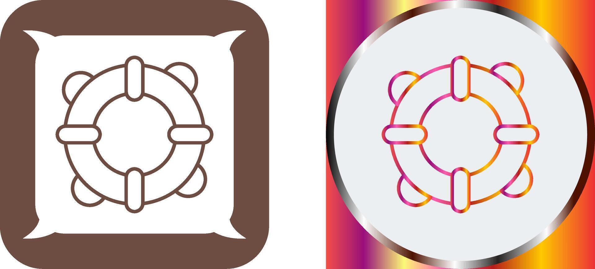 Life Guards Icon Design vector