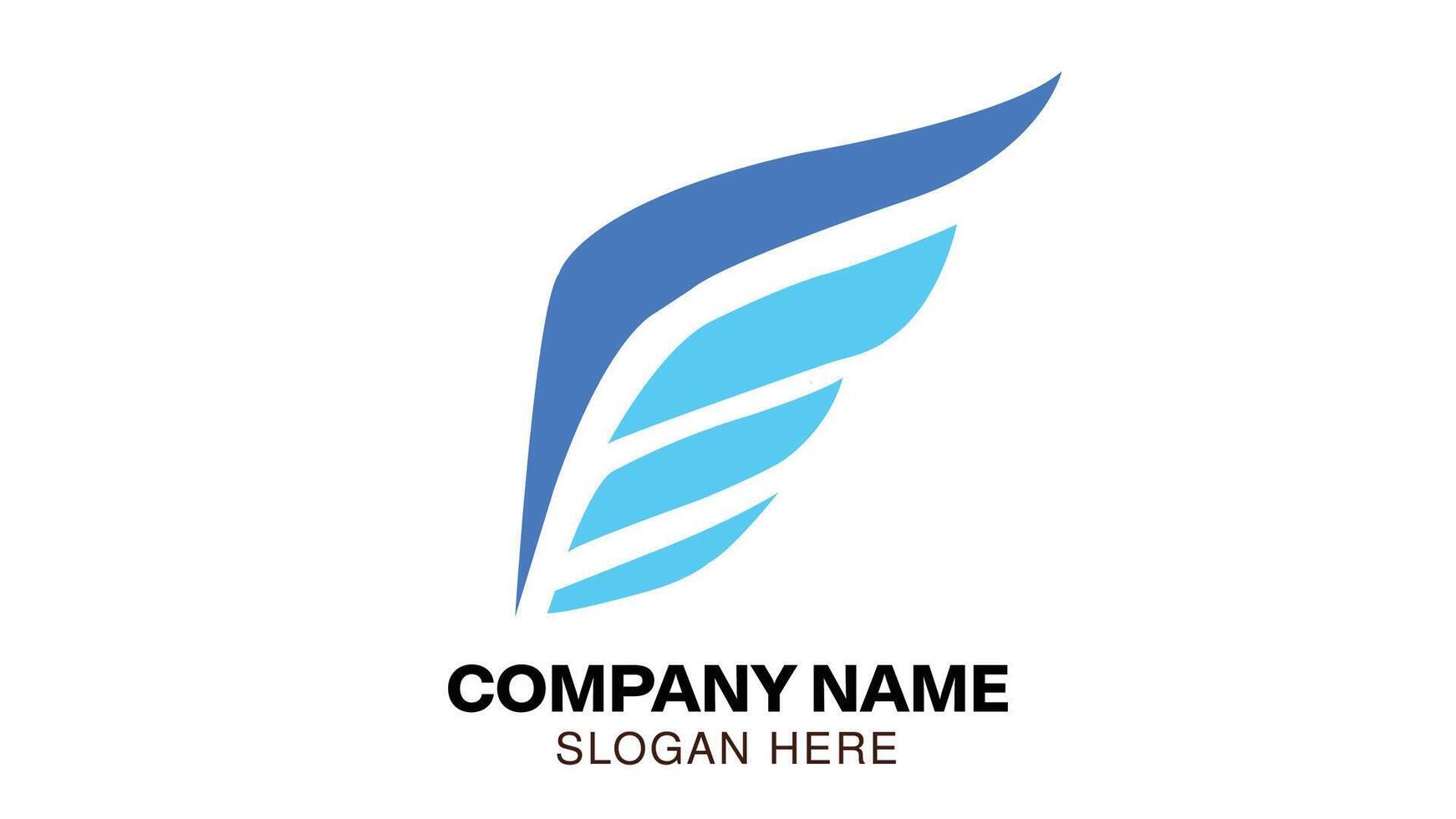 Plane Company Logo vector