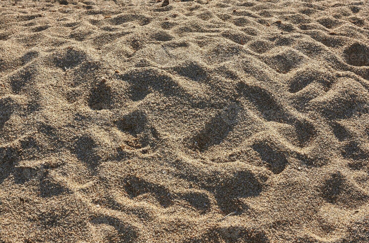 Coarse sand texture photo