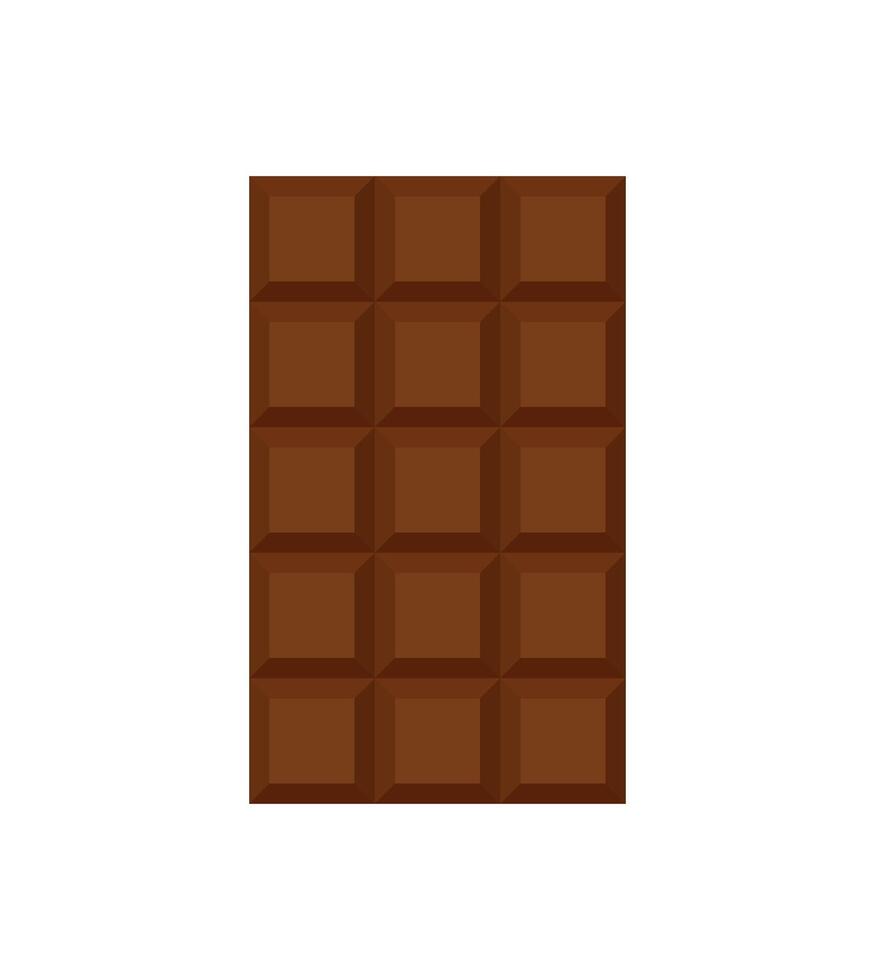 chocolate bar icono garabatear dibujos animados ilustración vector