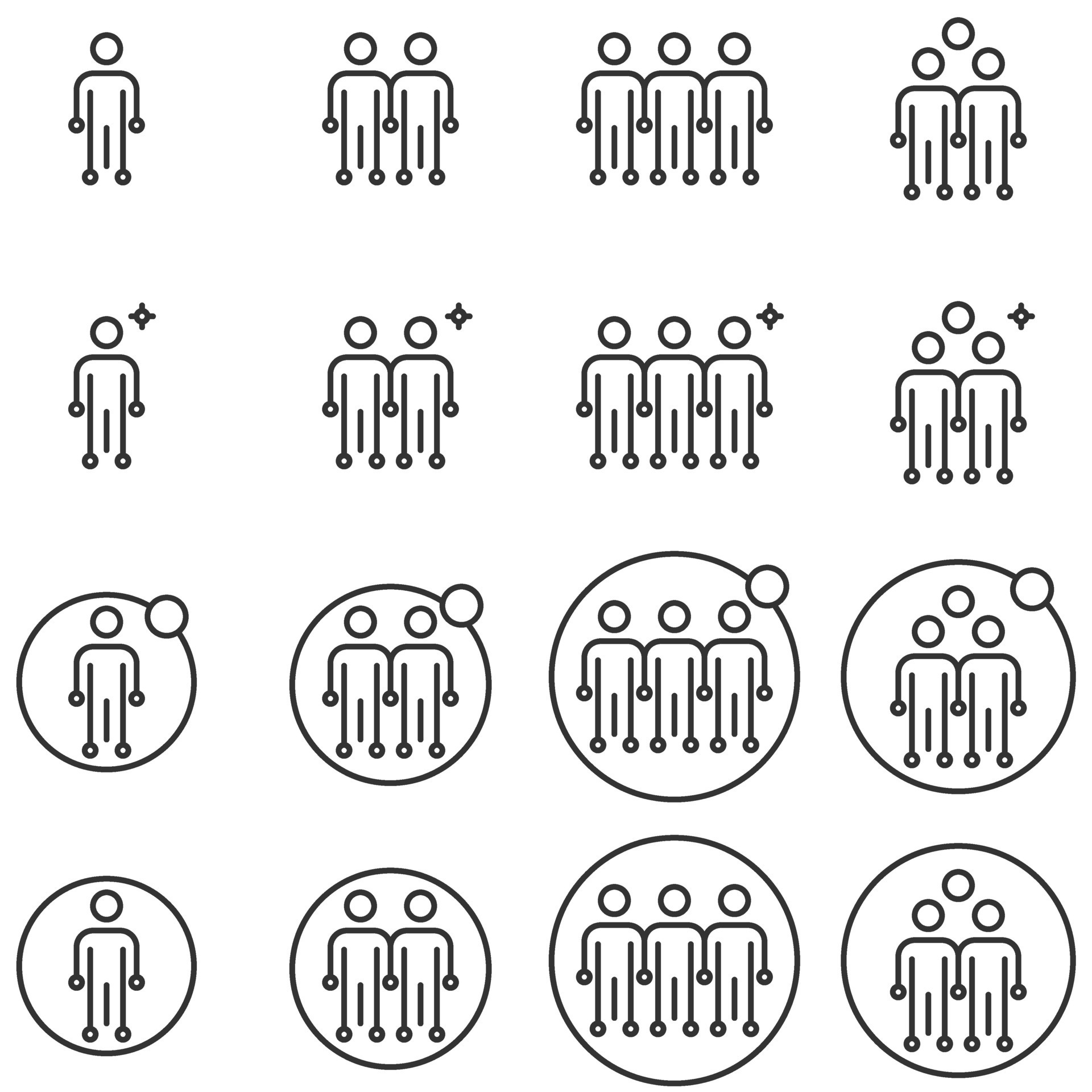 People Group Technology icon 44750766 Vector Art at Vecteezy
