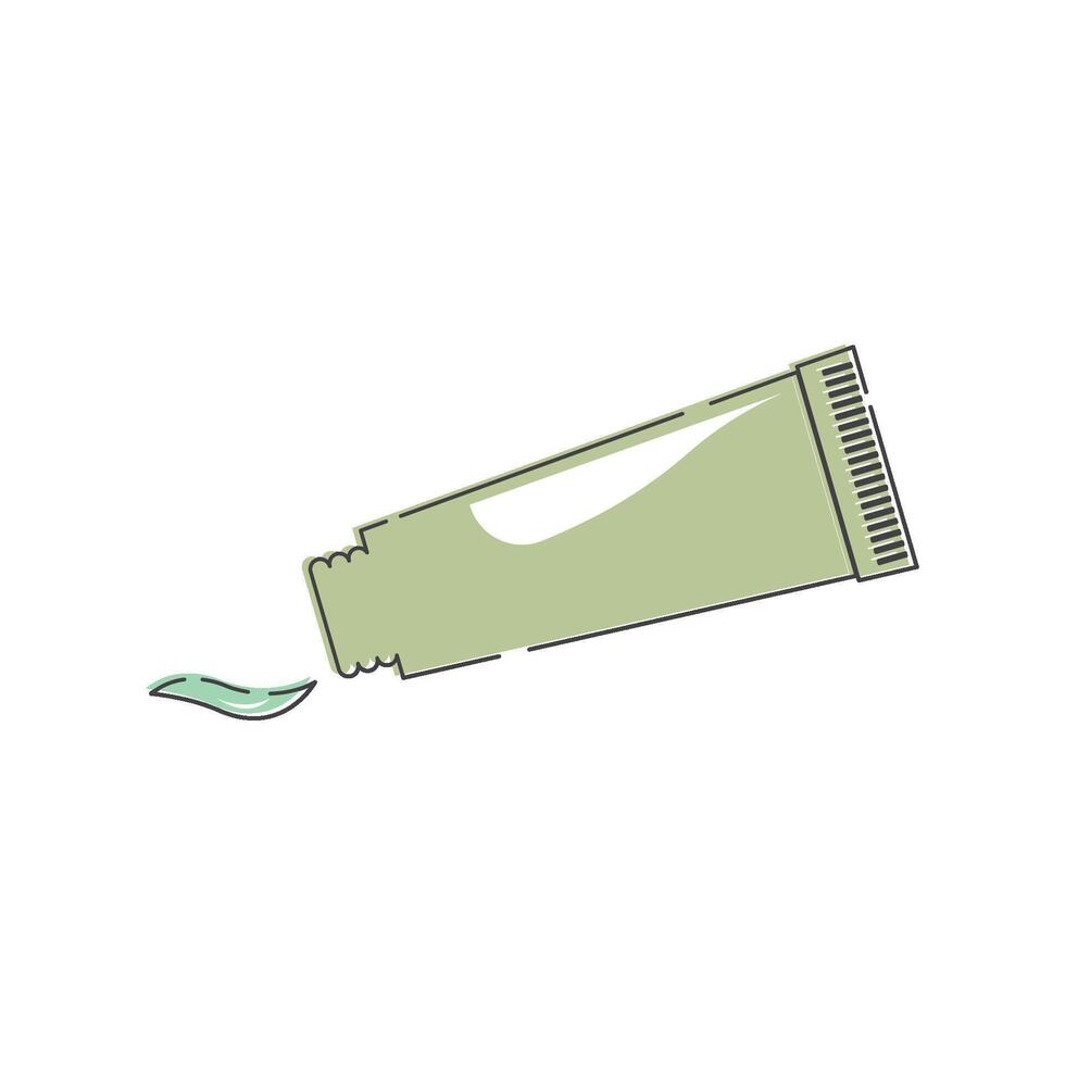 Toothpaste logo icon vector