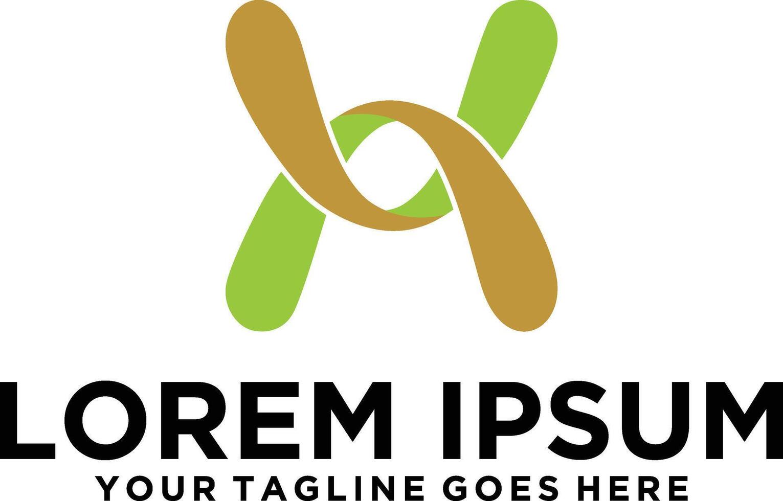 Letter X modern logo idea vector
