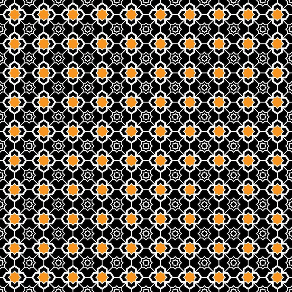 ornamental pattern linear arabic vector