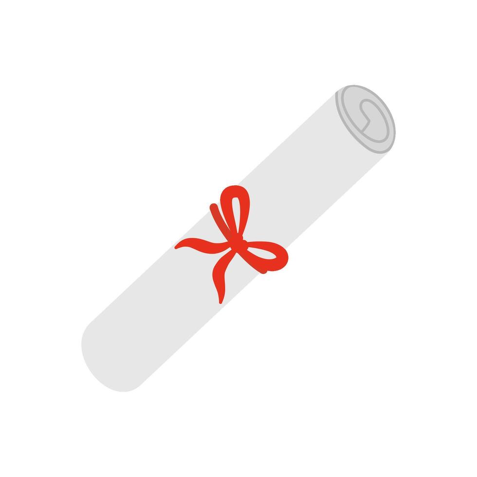 Diploma paper illustration 44751107 Vector Art at Vecteezy