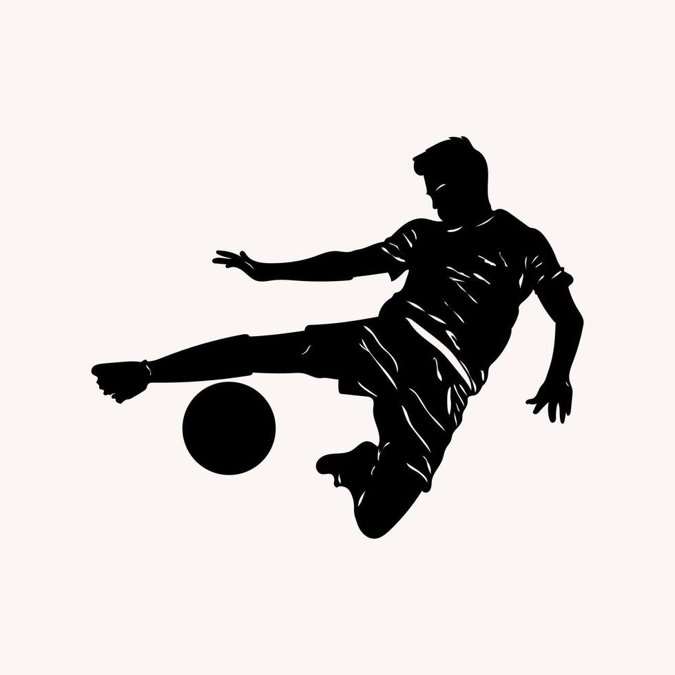 Set of batsman silhouette playing cricket on the field. Black and white vector