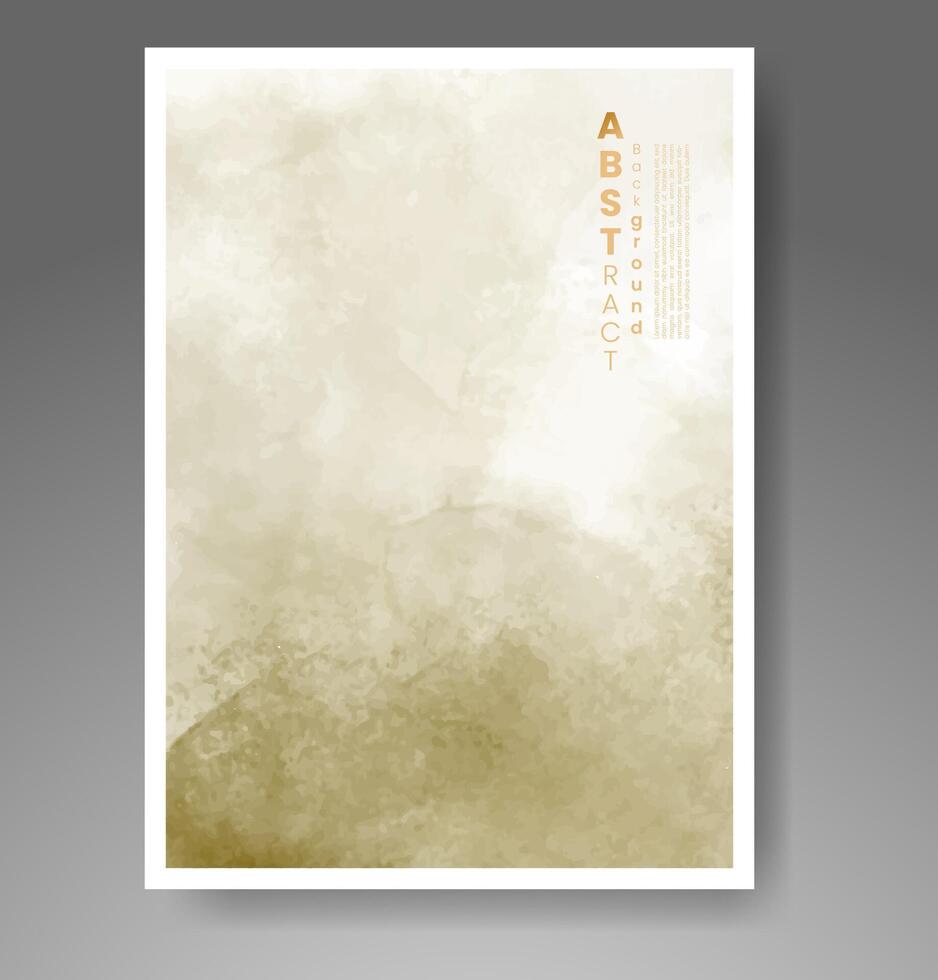 Cards with watercolor background. Design for your cover, date, postcard, banner, logo. vector