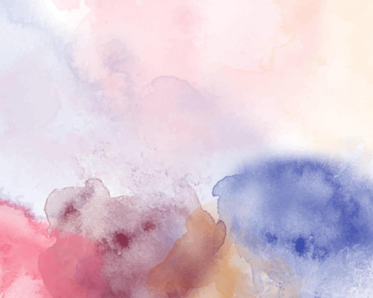 Abstract splashed watercolor background. Design for your cover, date, postcard, banner, logo. vector