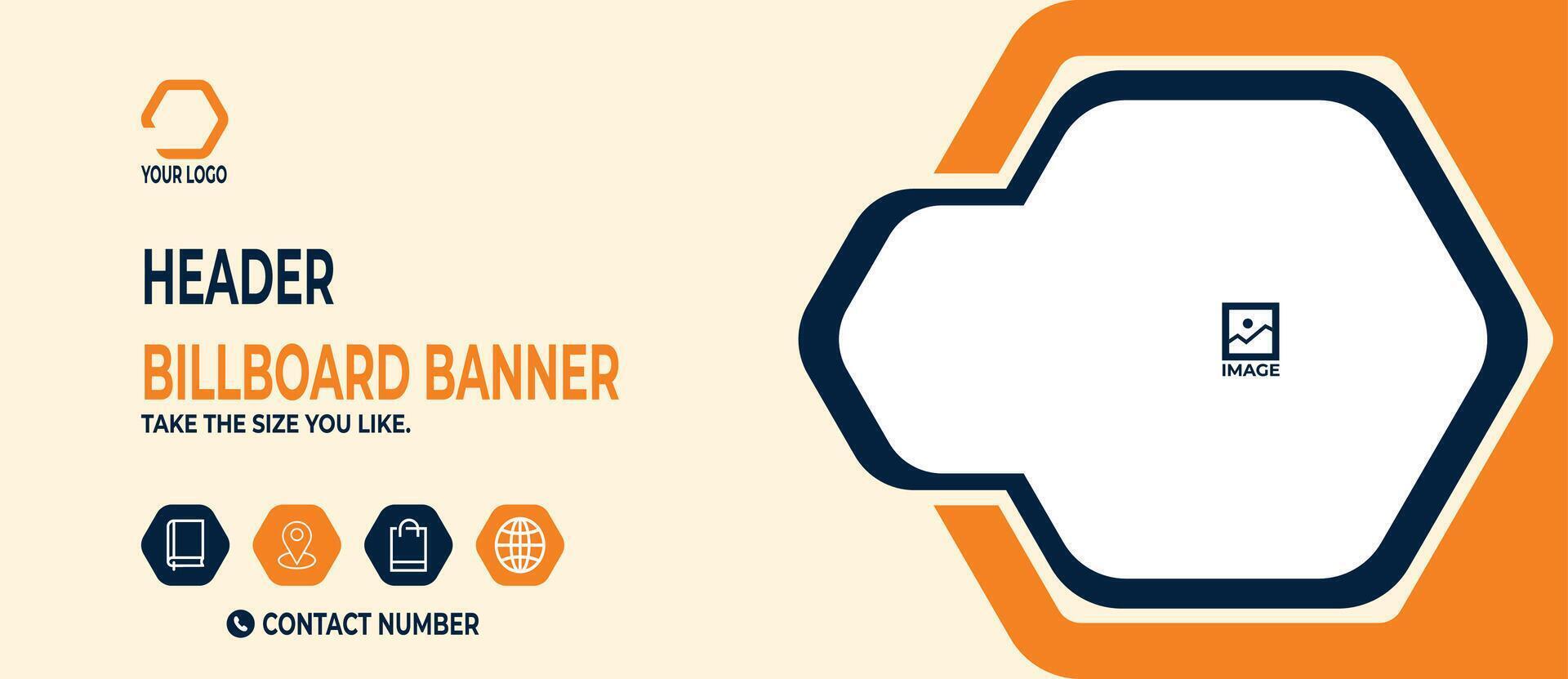 billboard board or poster or banner and is a large outdoor advertising space designed to capture the attention of motorists and pedestrians. vector