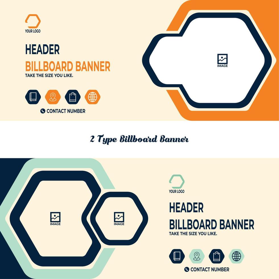 billboard board or poster or banner and is a large outdoor advertising space designed to capture the attention of motorists and pedestrians. vector