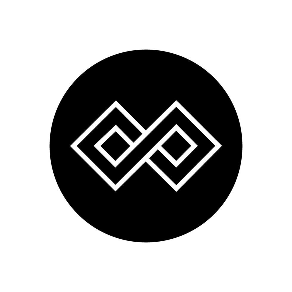 Infinity icon . Mobius loop shape illustration sign. unlimited symbol. forever logo. vector