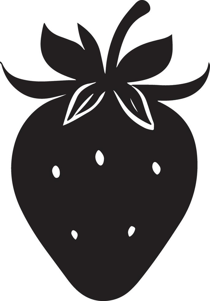 strawberry image sign vector