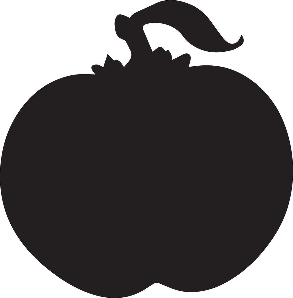 persimmon image silhouette, persimmon illustration, persimmon sign vector
